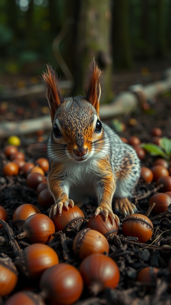 The Brave Little Squirrel
