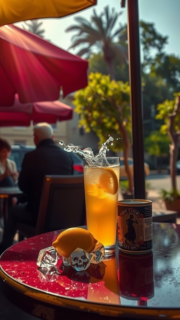 Segarnya Lemon Tea Splash!