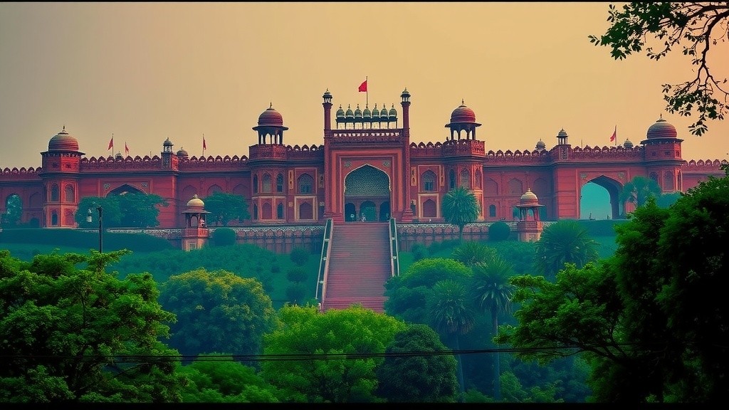 ज़माने का सफर: लाल किला