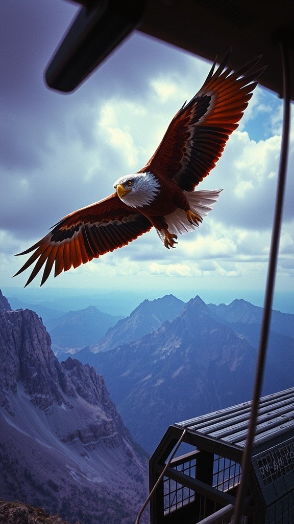 Incredible Eagle Hunts Large Prey and Its Massive Nest