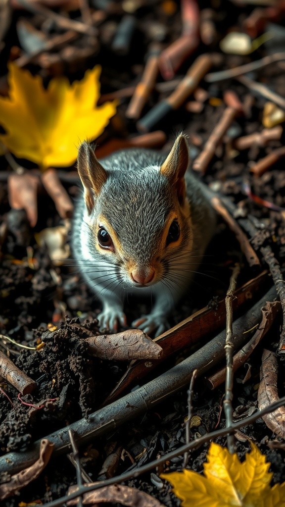 The Brave Little Squirrel