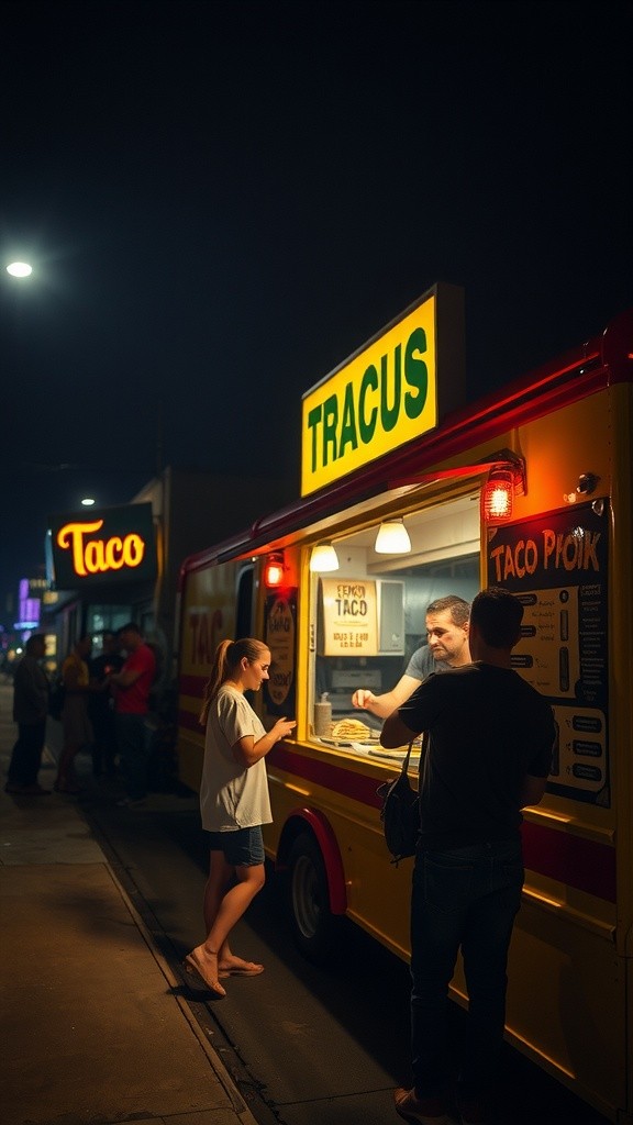Exploring Iconic American Street Foods: Tacos and Hot Dogs
