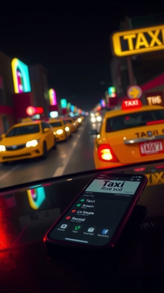استمتع برحلات مريحة مع Taxi VIP Rive Sud!