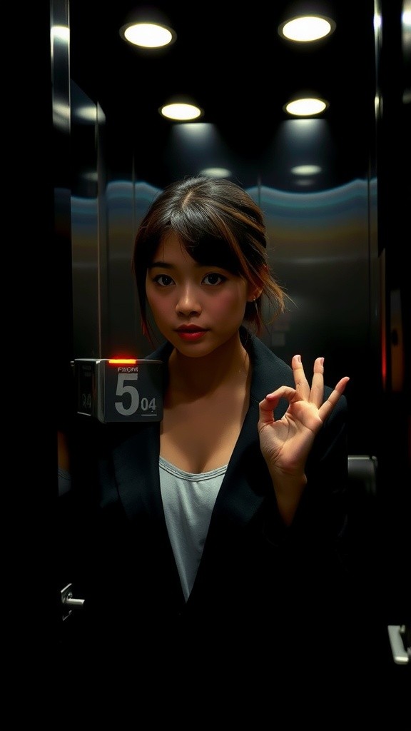 Lift Menakutkan: Misteri Wanita di Lorong Gelap