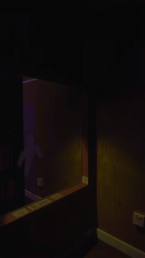 Never trust the shadow in your reflection