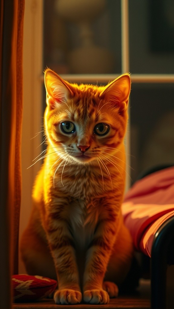 Empathy in Action: A Mother's Love for Her Sick Kitten