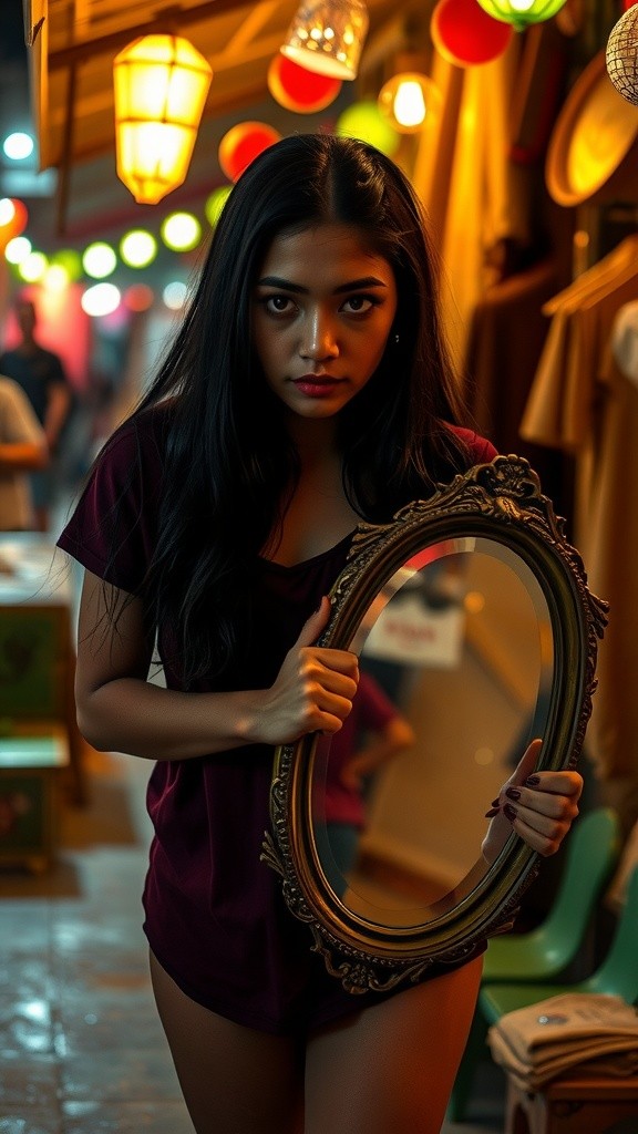 Cermin Mengerikan Dinda