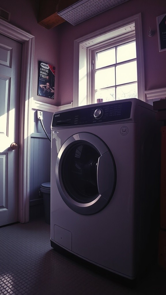 Rina's Hiding Adventure in the Washing Machine
