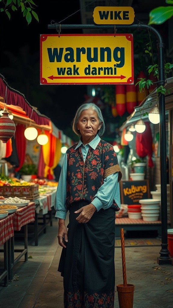 Ayam Jantan Berjoget di Warung Wak Darmi