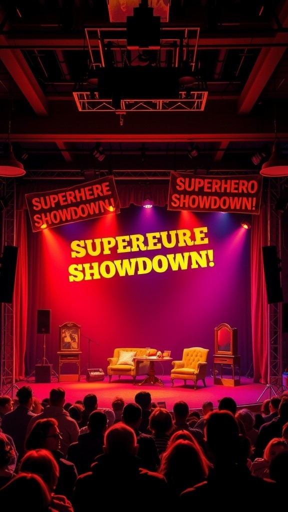 Superhero Furniture Showdown