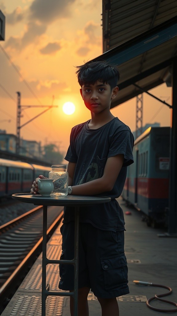 Brewing Dreams: The Boy Who Sold Tea