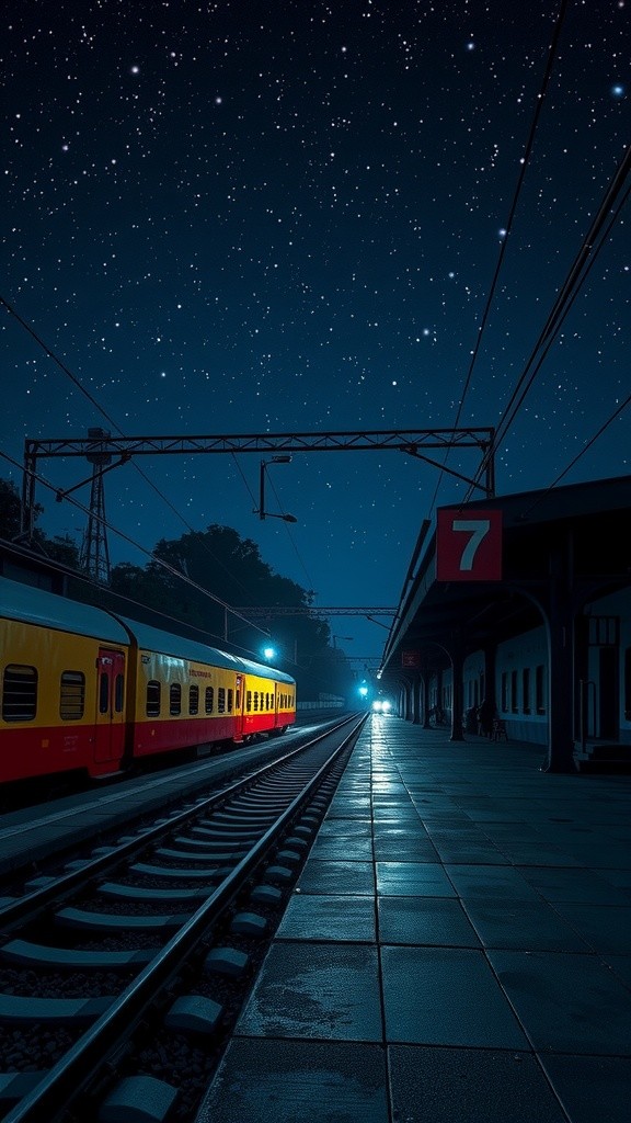 रात का रहस्य: प्लेटफॉर्म नंबर 7