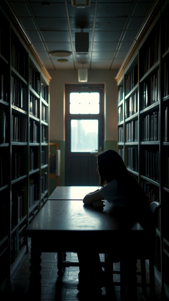 Kegelapan di Perpustakaan