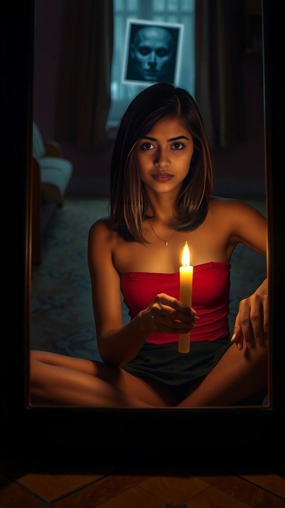 रात का रहस्य: साया और डर