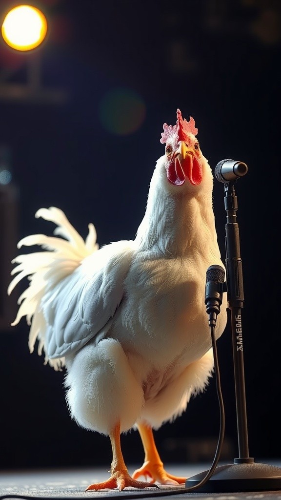 Ayam Komedian: Lelucon Berkokok!