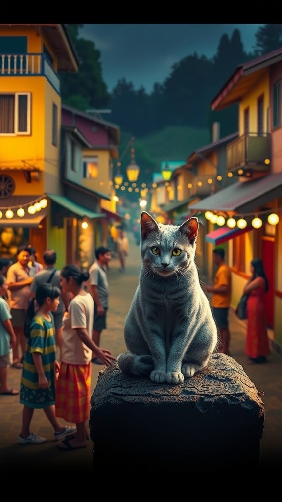 Miko, Kucing Cerdas yang Menjadi Penasihat Rahasia Kelurahan