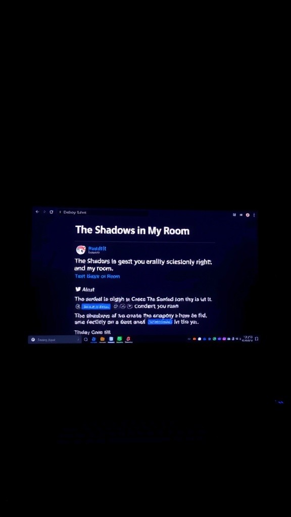 A Reddit True Horror Encounter: Details Revealed