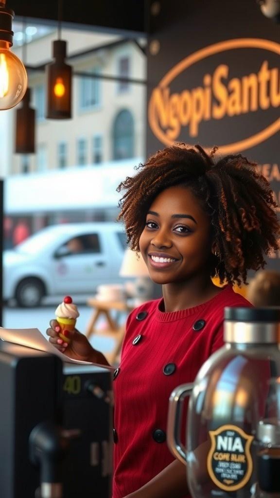 Sinyal Cinta di Kafe Ngopi Santuy