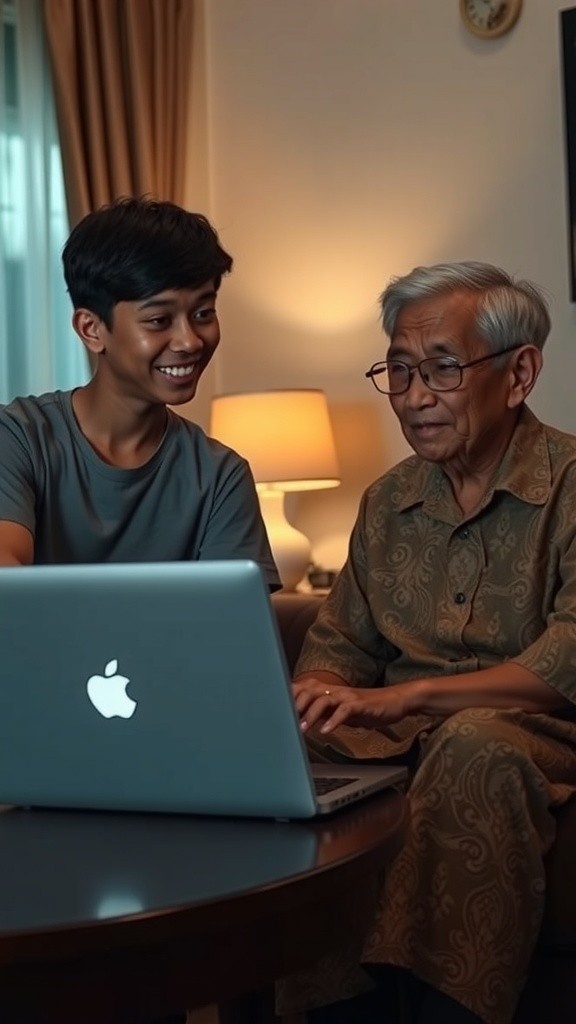 Kesalahpahaman Kakek dan Cucu tentang Google
