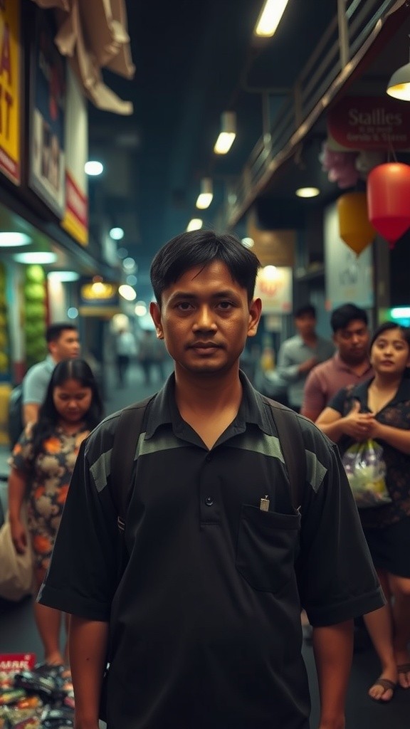 Sebuah Suara di Malam Hari