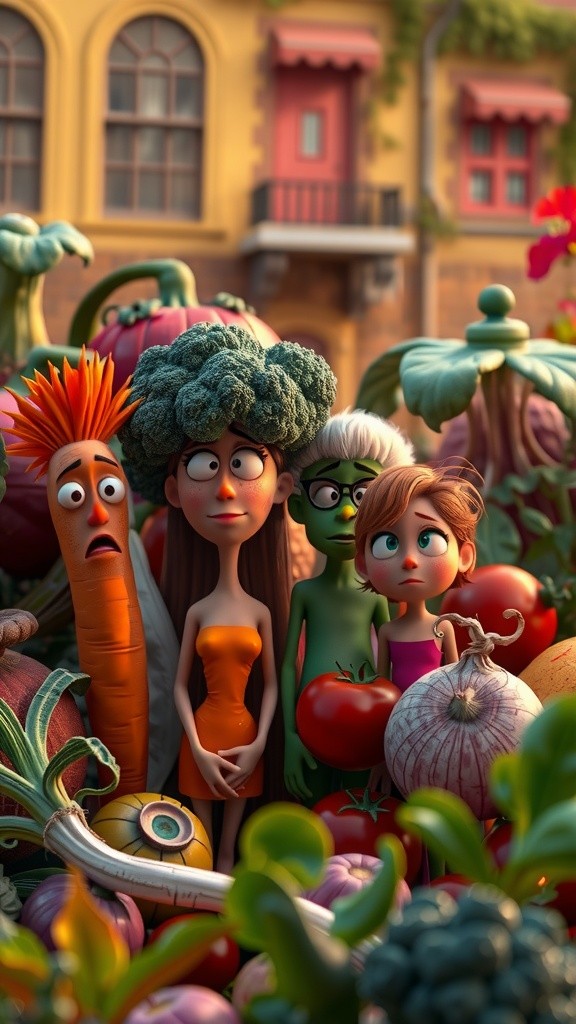 Veggie Revolt: A Comedy of Greens!