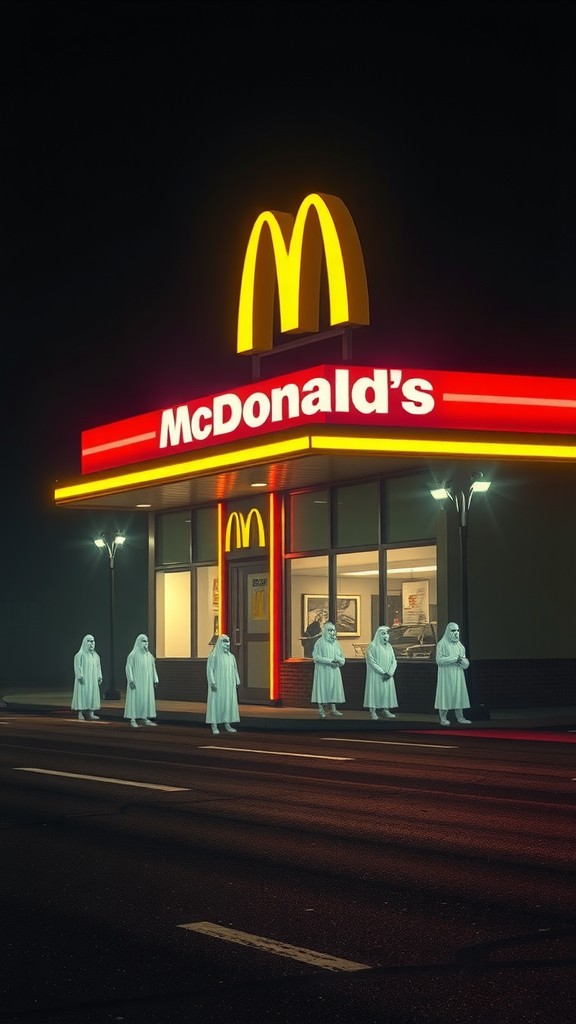 Midnight Orders and Haunting Whispers at McDonald's