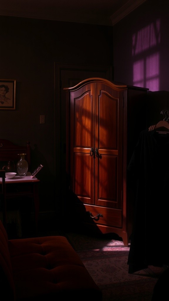 Lilin Misterius di Lemari