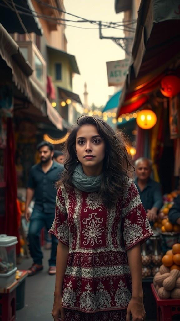 A Nepali Girl's Journey in Lahore's Culture and Fashion
