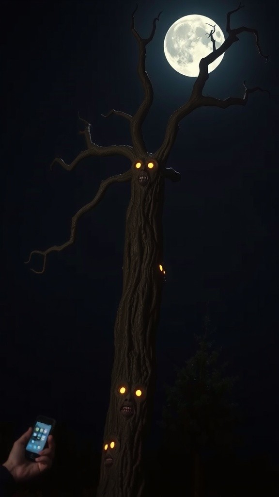 The Soul-Taking Tree at Midnight