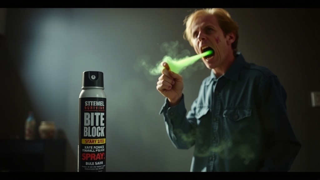 Bite Block™: Fresh Breath for the Undead!