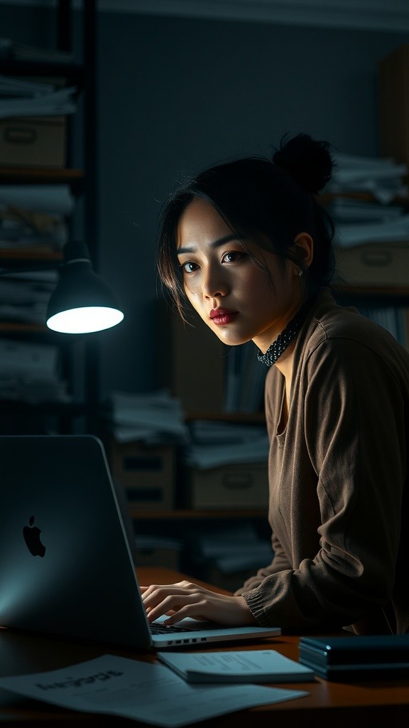 Teror Malam: Perempuan Lembur di Kantor