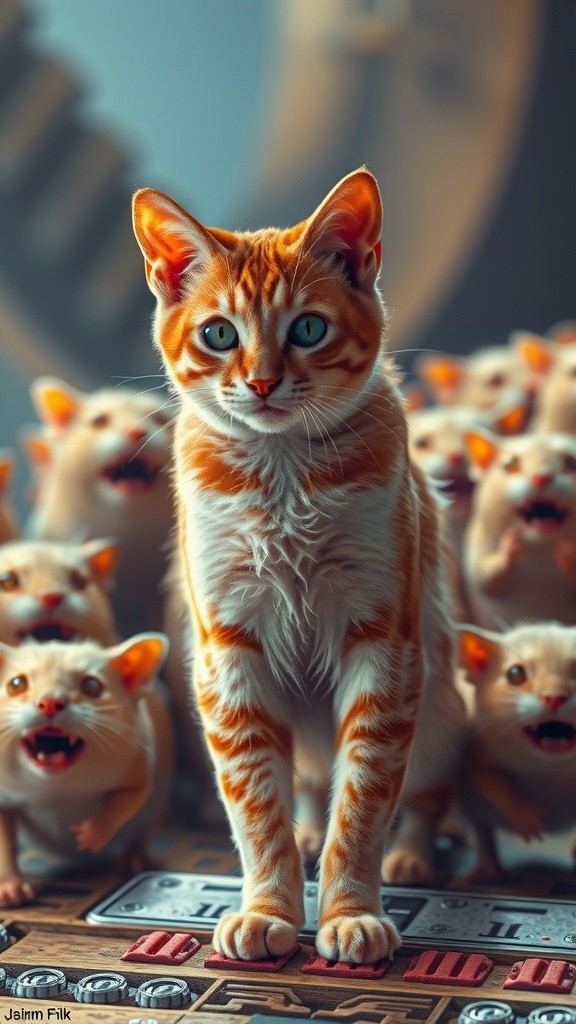 Kucing dan Permainan Sembunyi yang Lucu