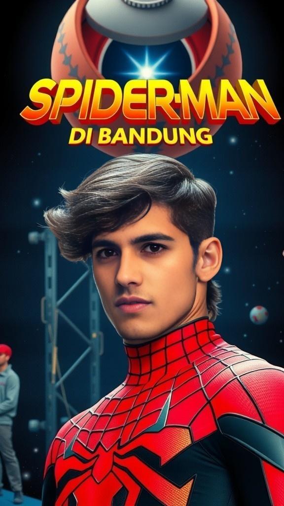 Spiderman's Adventure in Bandung: A Hero's Holiday