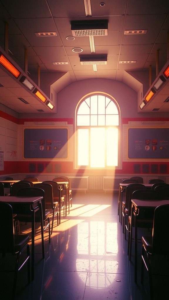 Cahaya Pagi di Kelas