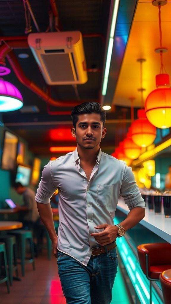 Bahagia Menang Lotre di Bar