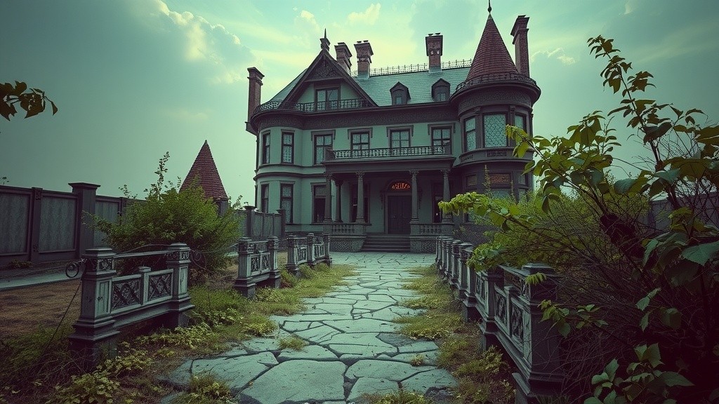 Haunting Secrets of the Old Mansion