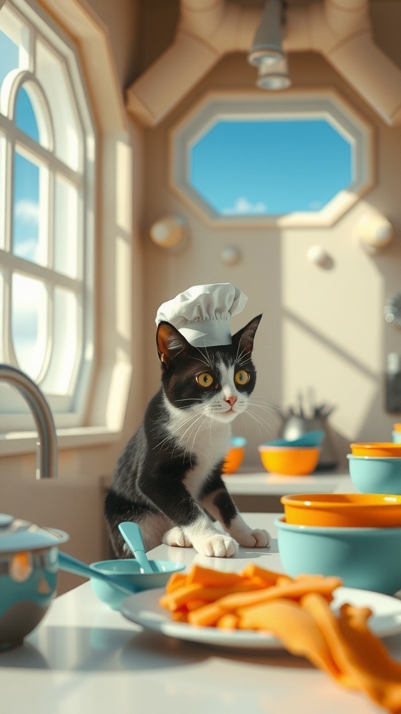 Breakfast Cat-tastrophe