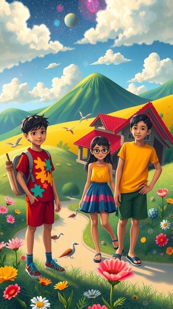 Pelangi Anak-Anak yang Hilang Warna: Petualangan Lucu di Hutan