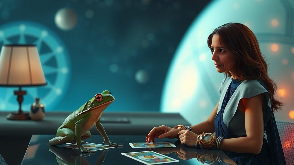 Kisah Katak dan Peramal: Pertemuan Tak Terduga di Kelas Biologi