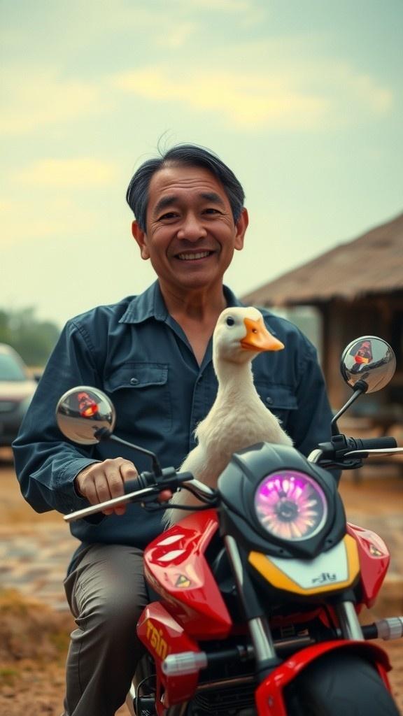 Si Komo: Bebek Peliharaan yang Jadi Sensasi di Kampung