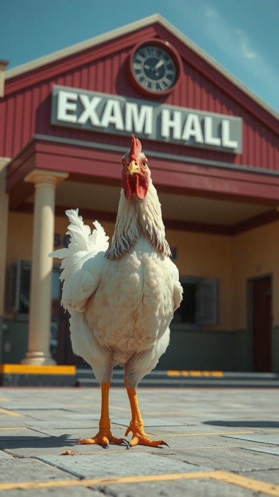 Ayam dan Ujian Matematika