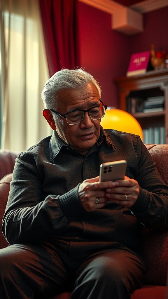 Kakek dan Pesan Pulsa
