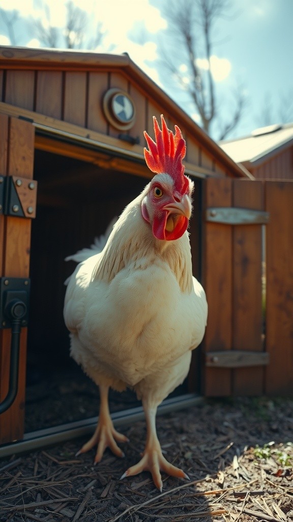 Andi Si Ayam Penasaran di Restoran Ayam