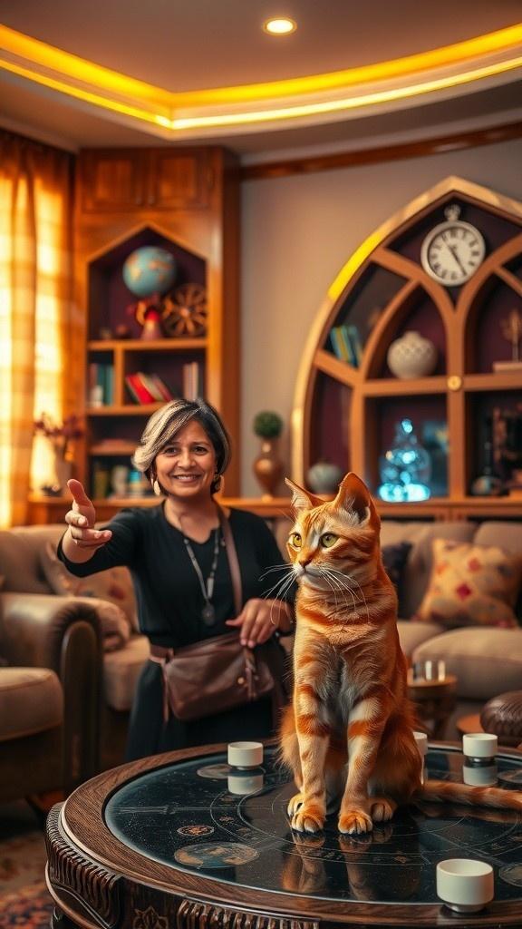Kucing Peramal atau Sekadar Marah?