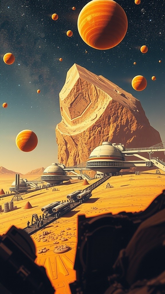 Mining for Fortune: A Space Odyssey