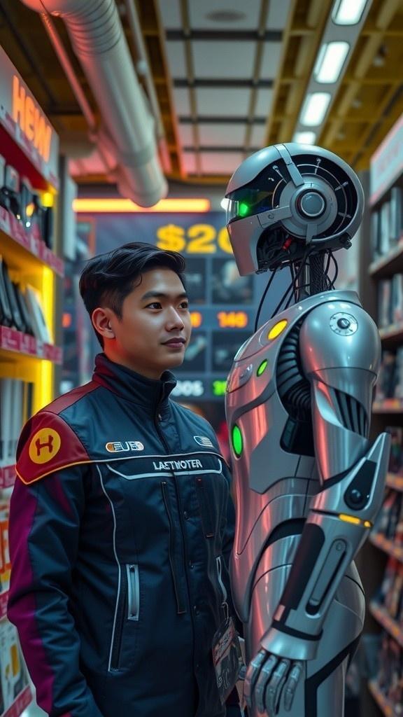 Robot AI Gantikan Kerja Manusia