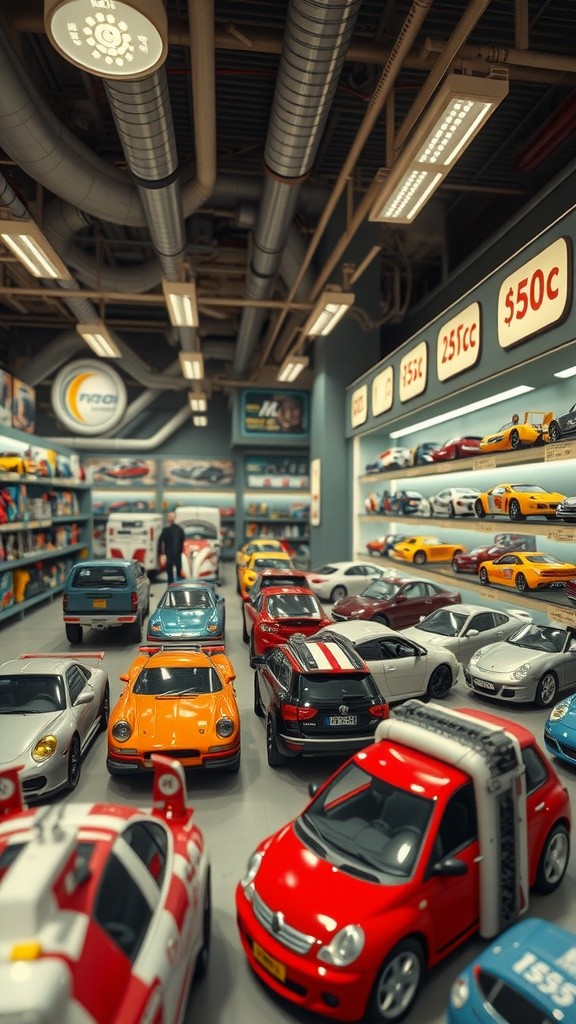 Mainan Mobil Mini Murah Cuma 20 Ribu!