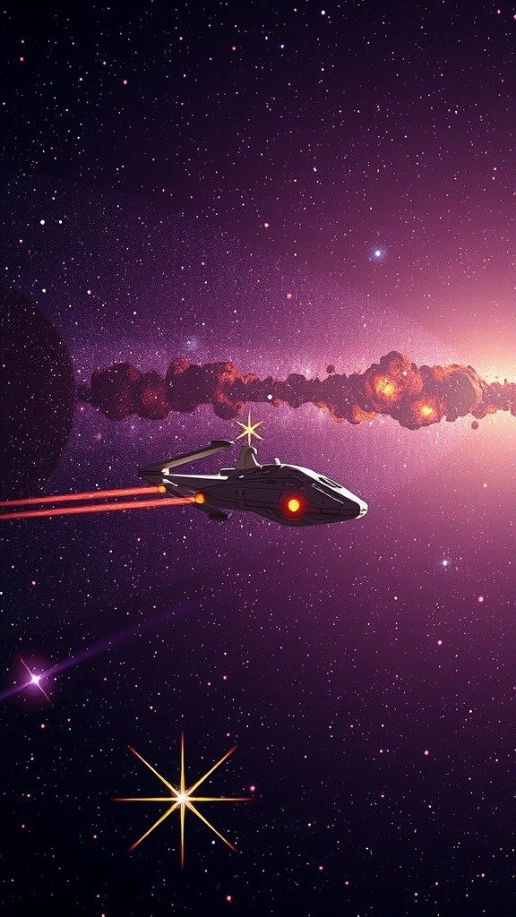 Hostile Encounter in Space