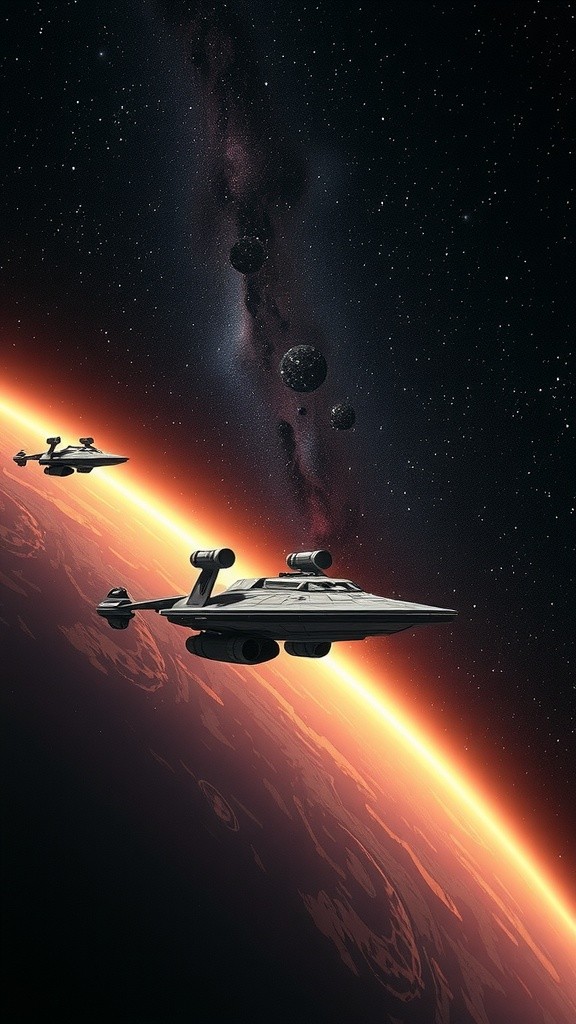 Cosmic Tragedy: Romeo and Juliet in Rival Space Stations