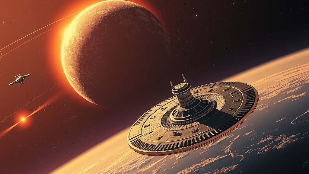 Star-Crossed in the Cosmos: A Space Station Tragedy